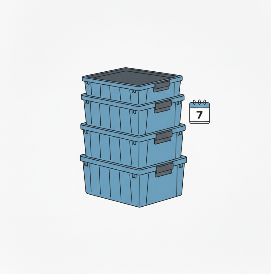 Crate Hire (Per Week)